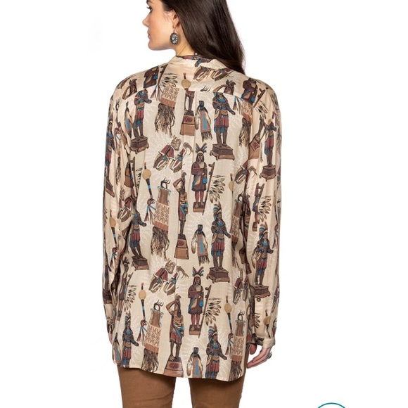 Double D Ranchwear Tobacco Salesman Top, size 1X - Picture 12 of 12